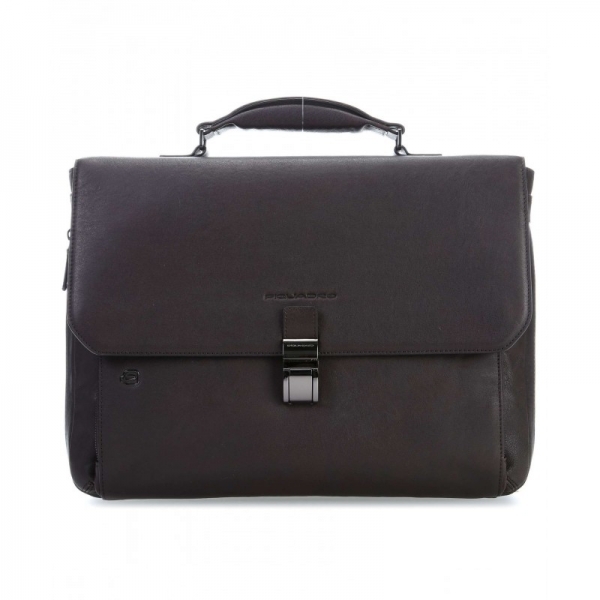 

Мужской коричневый портфель Piquadro Black Square