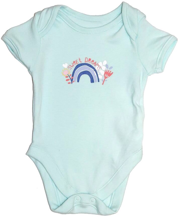 Бодик George мятный с принтом 56 см. 30305 от продавца: Bebestore – в ...