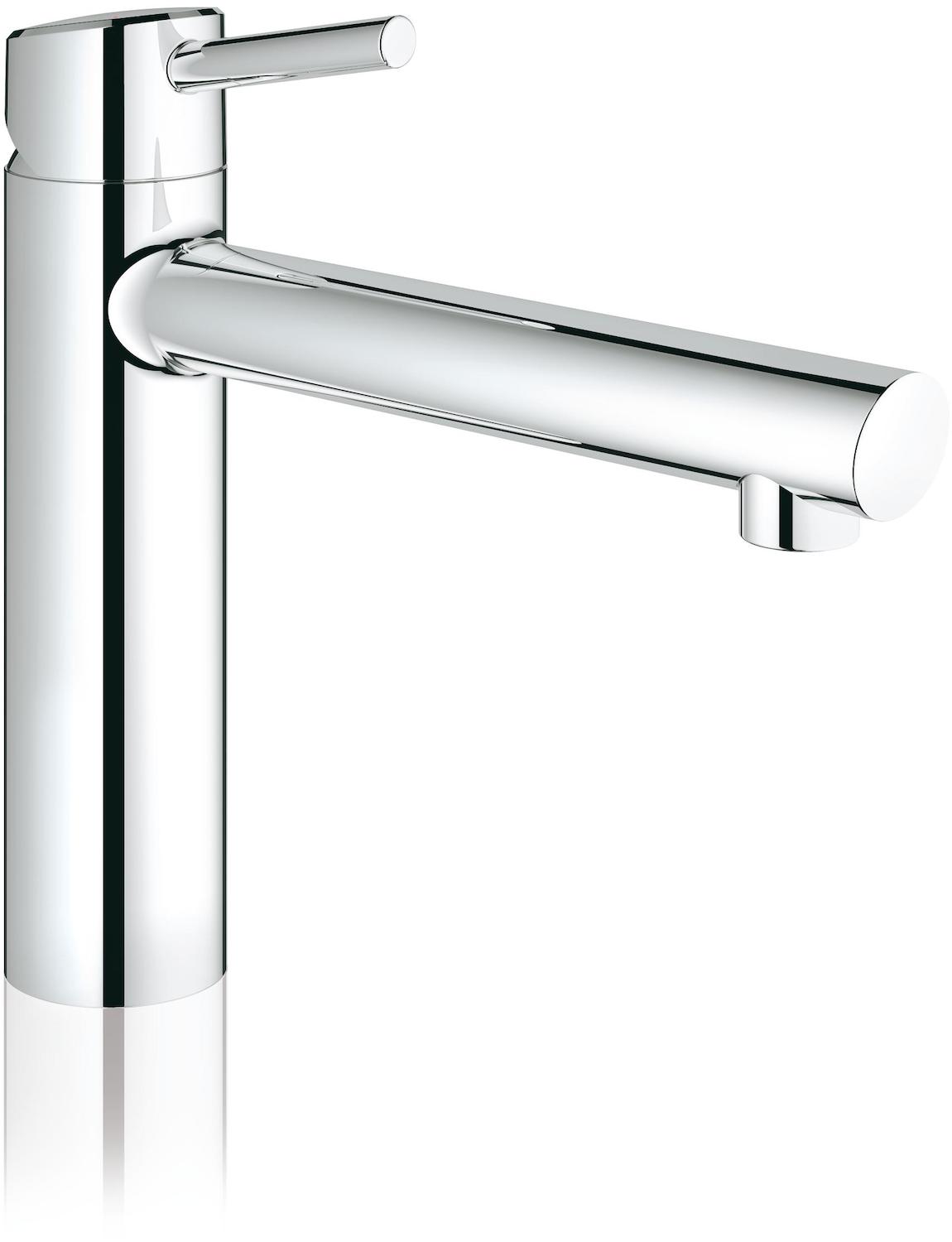 

Кухонный смеситель однорычажный GROHE CONCETTO 31128001 хром (42651)