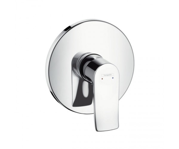 

Настенный смеситель для душа однорычажный Hansgrohe Metris 31685000 (24327)