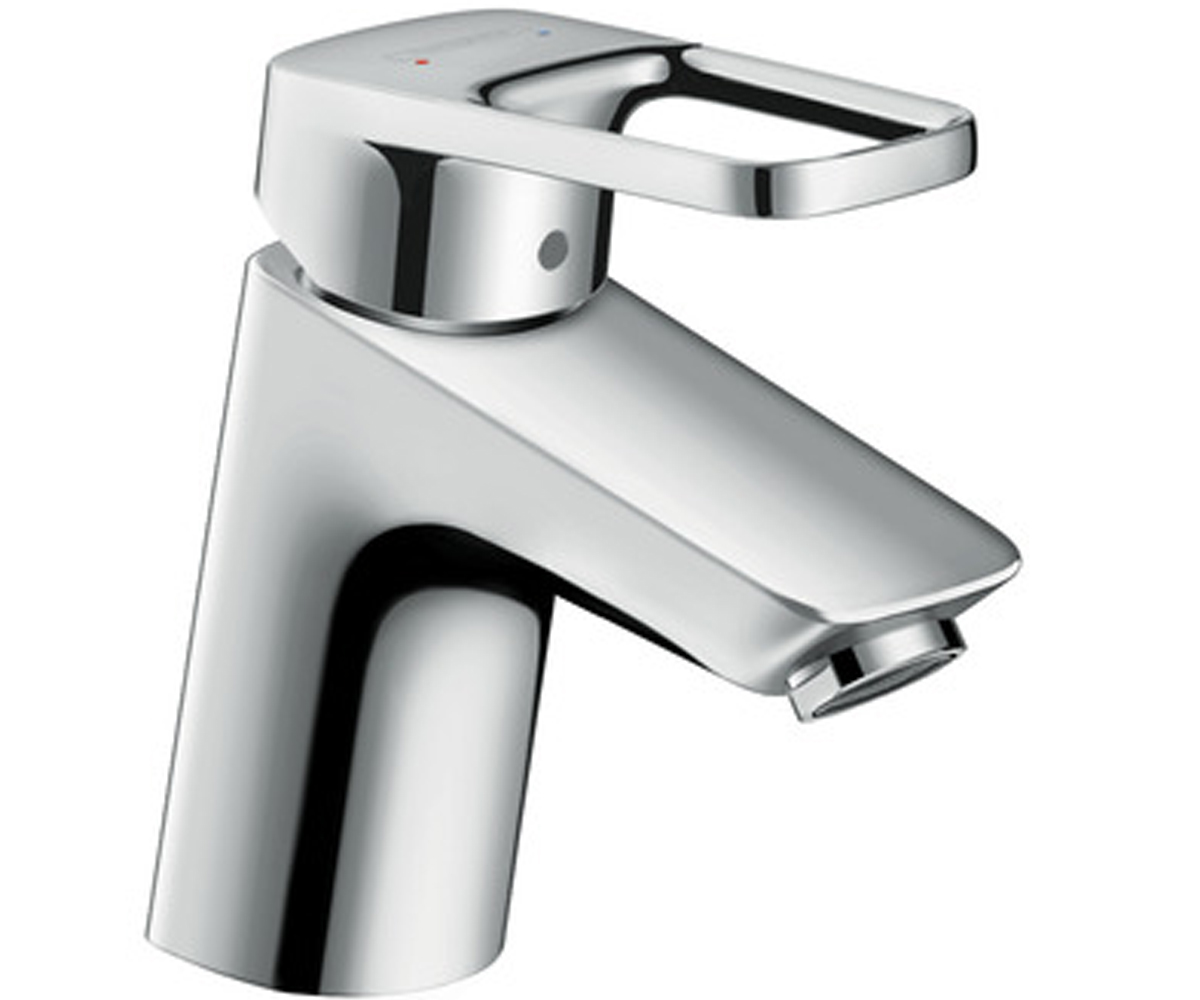

Смеситель для раковины HANSGROHE LOGIS LOOP 71150000 хром (23392)