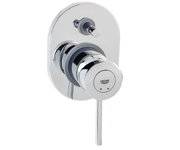 

Смеситель для ванны и душа однорычажный скрытого монтажа Grohe BAU CLASSIC 29047000 (25661)