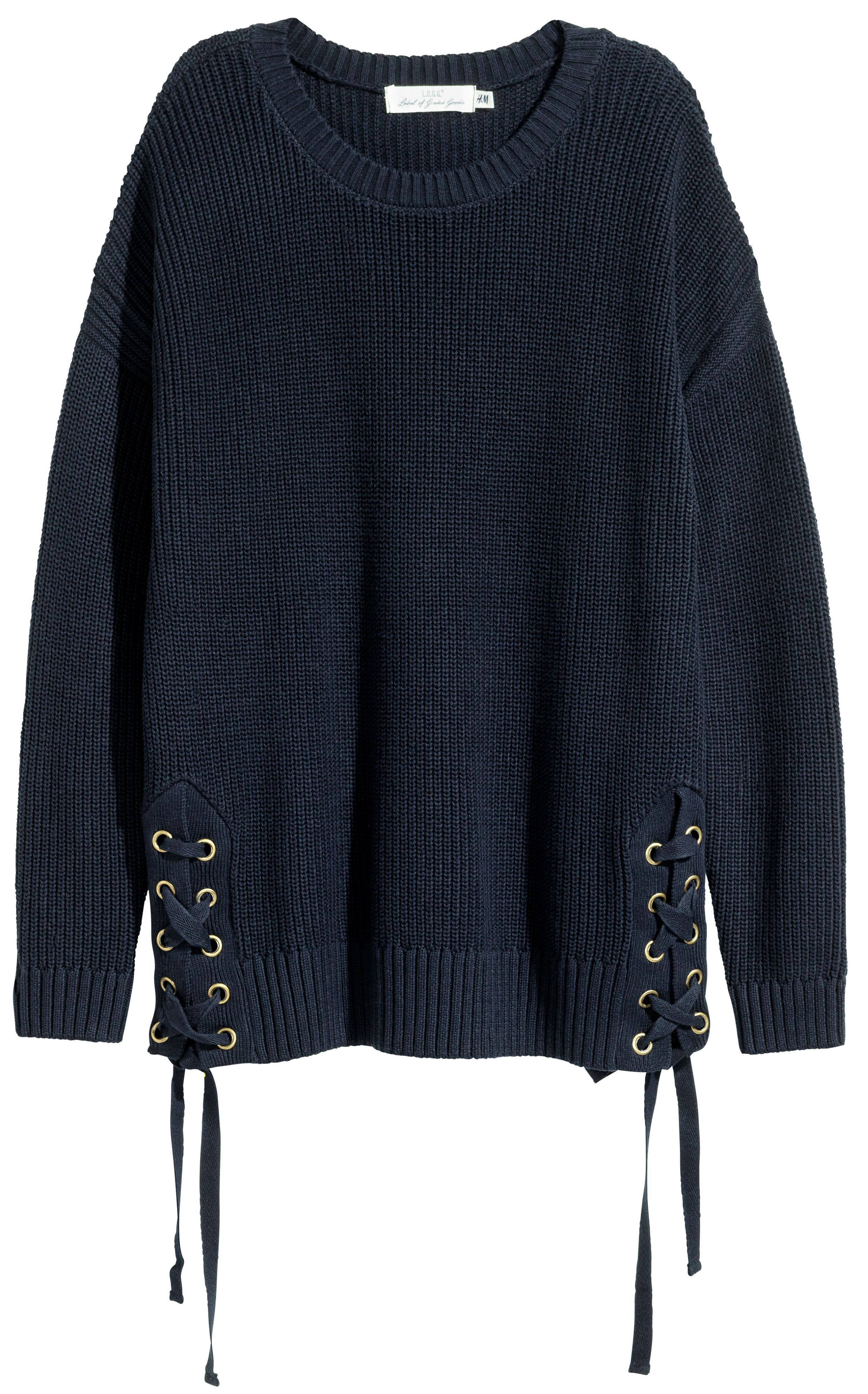 

Джемпер H&M 4599475 S Темно-синий