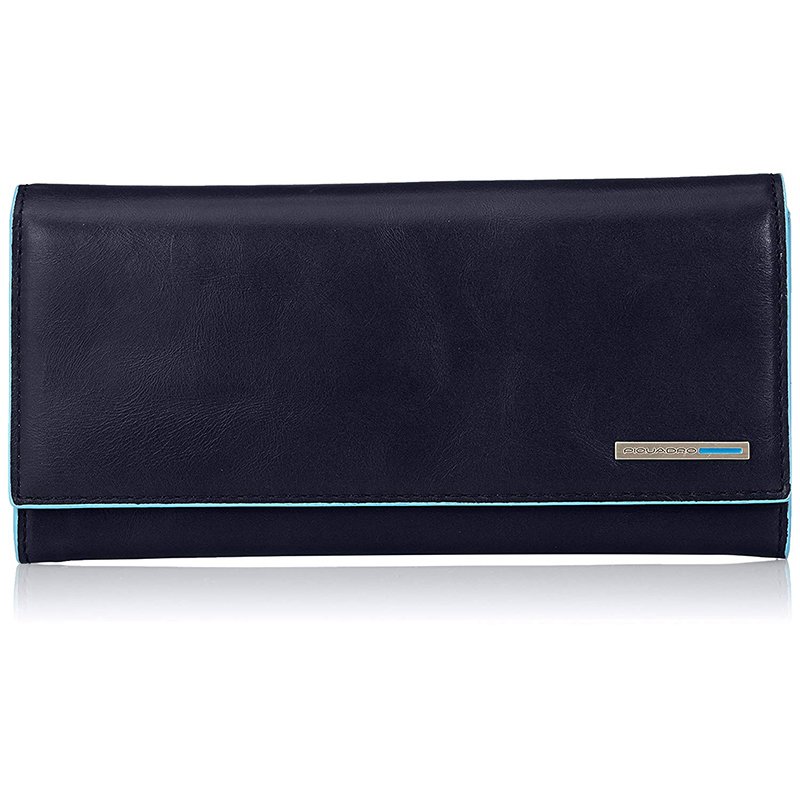 

Портмоне Piquadro BL SQUARE N.Blue-Blue женское с двумя отдел.