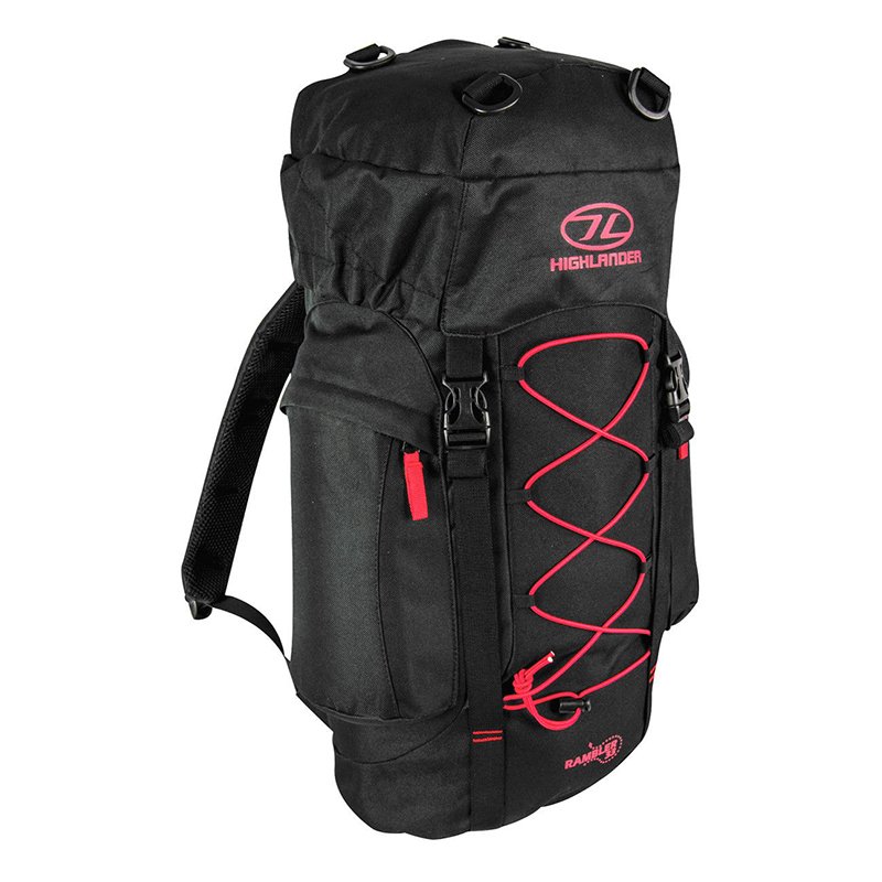

Туристический рюкзак Highlander Rambler 33 Black/Red (926381)