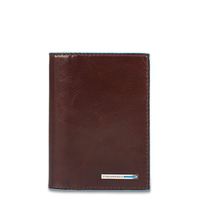 

Портмоне Piquadro BL SQUARE Cognac верт. с отдел. для 10 кред.карт