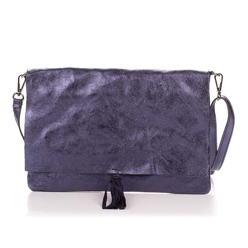 

Клатч кожаный Italian bags Синий