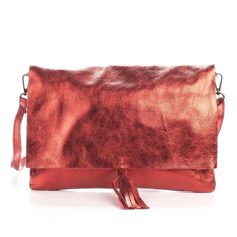 

Клатч кожаный Italian bags Красный