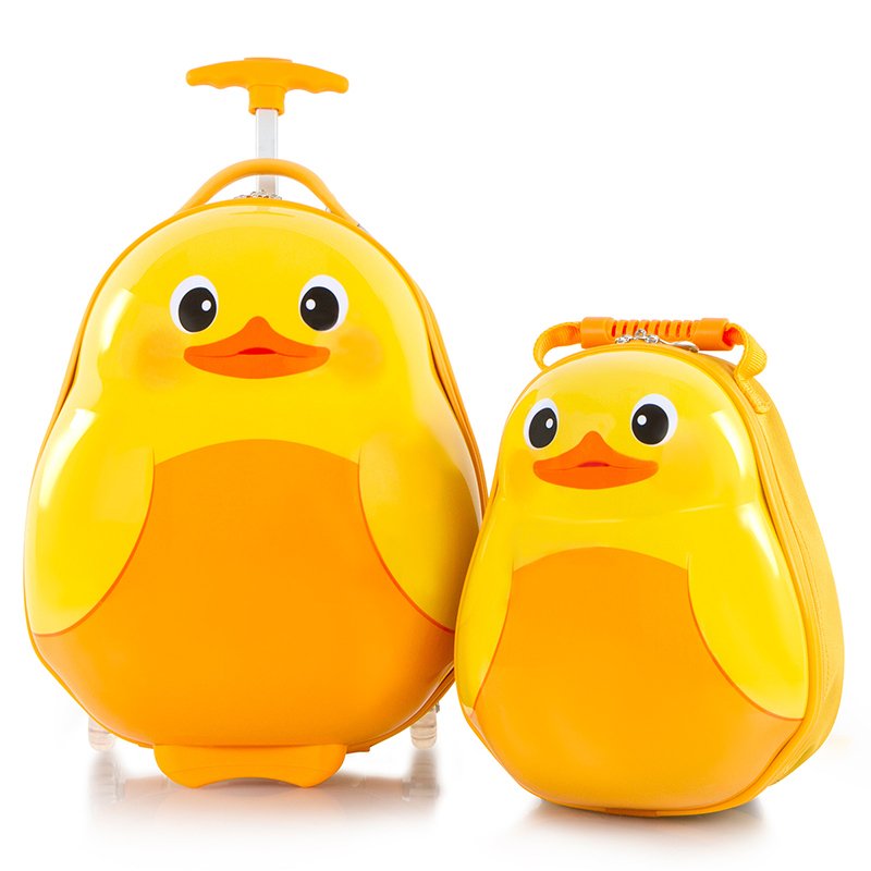 

Детский чемодан на 2 колесах + Рюкзак Heys TRAVEL TOTS Duck 13.8л+3.4л (He13030-3199-00)