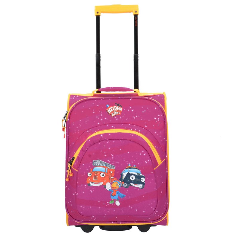 

Чемодан детский на 2 колесах Travelite HEROES OF THE CITY Pink S 24л (TL081687-17)
