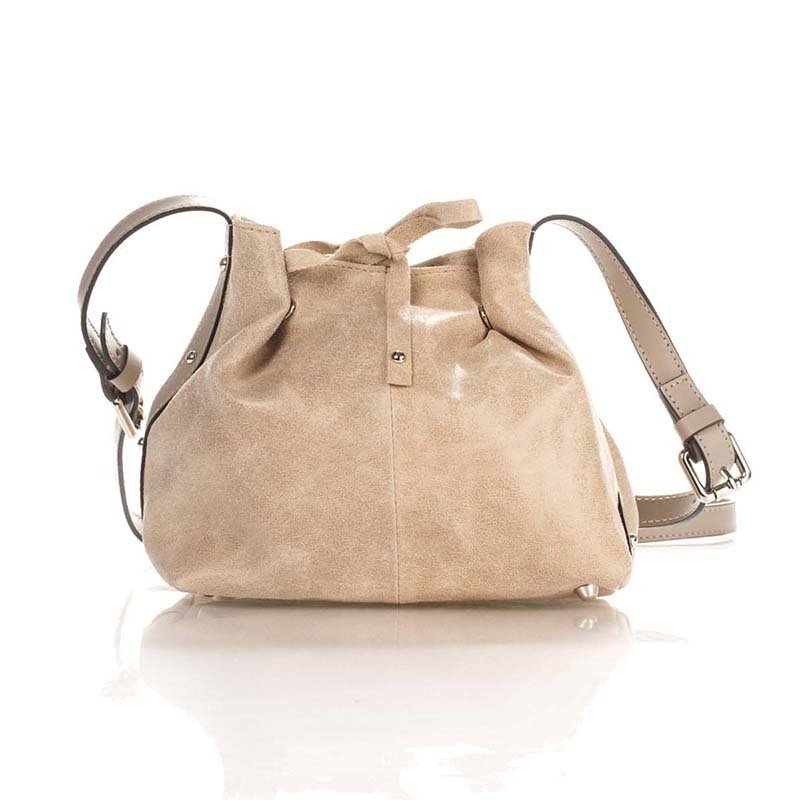 

Женская кожаная сумка Italian Bags Таупе