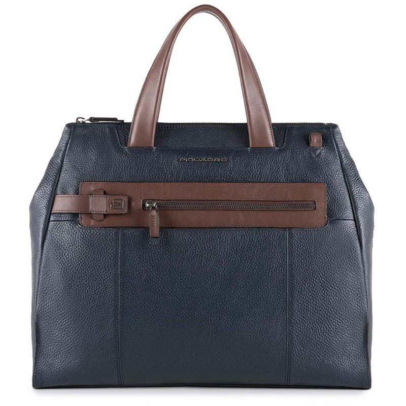

Женская сумка Piquadro SCOTT Blue с отдел. д/ноутбука 14"+клатч