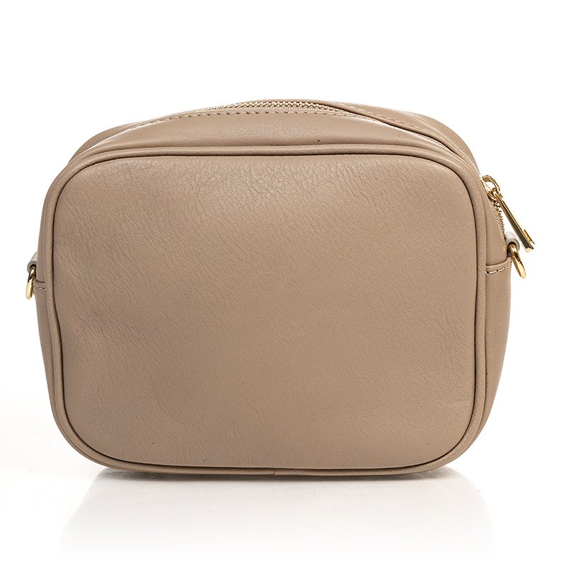 

Кожаный клатч Italian Bags Таупе