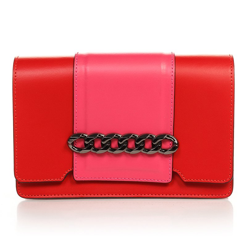 

Клатч кожаный Italian Bags Красный