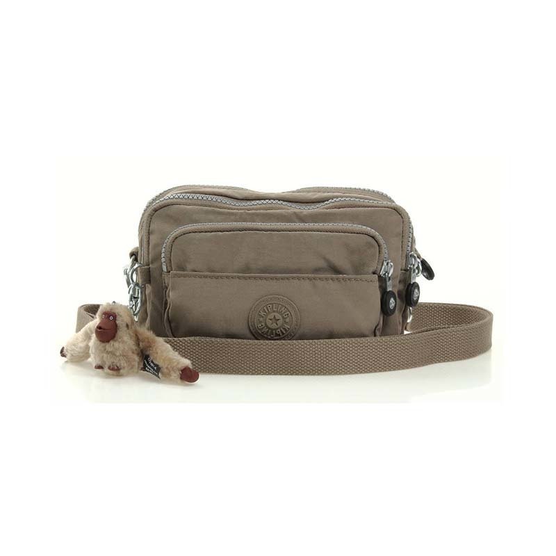 

Поясная сумка Kipling MULTIPLE Warm Grey с ремешком