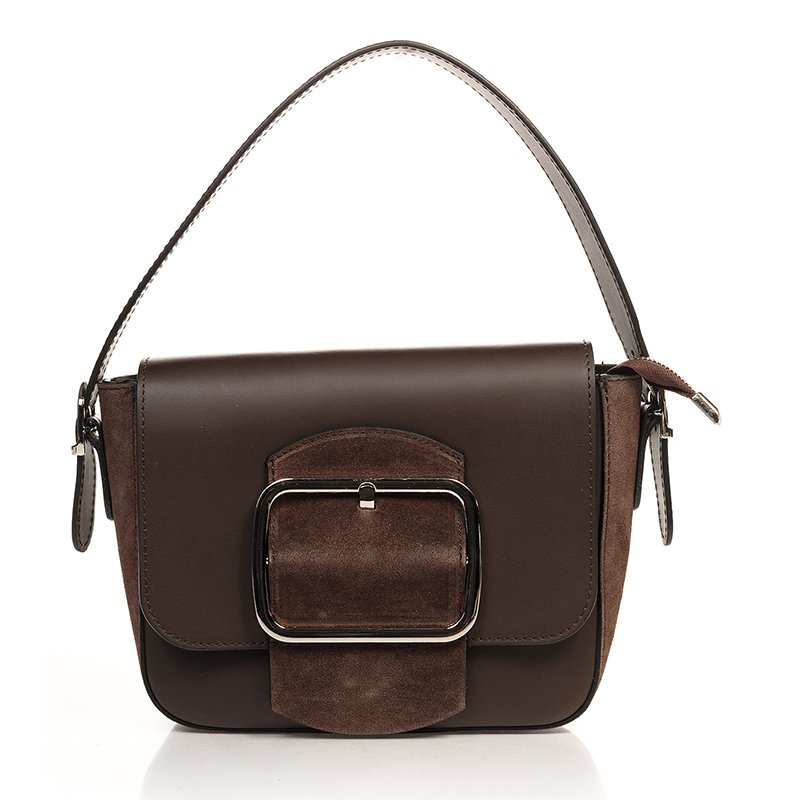 

Женская кожаная сумка Italian Bags Коричневый