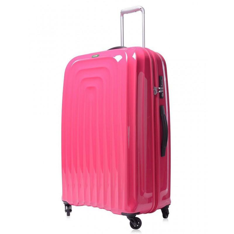 

Чемодан Lojel WAVE Pink L на 4 колесах 80 л (Lj-CF1239L_RO)