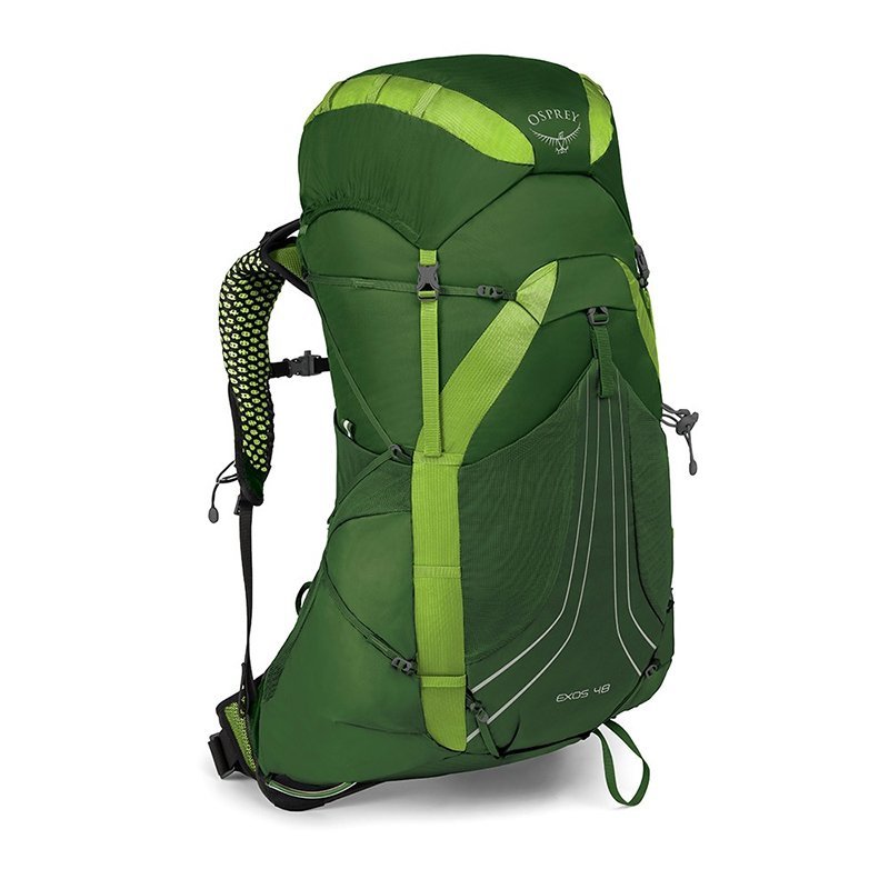 

Туристический рюкзак Osprey Exos 48 Tunnel Green MD Зеленый (009.1744)