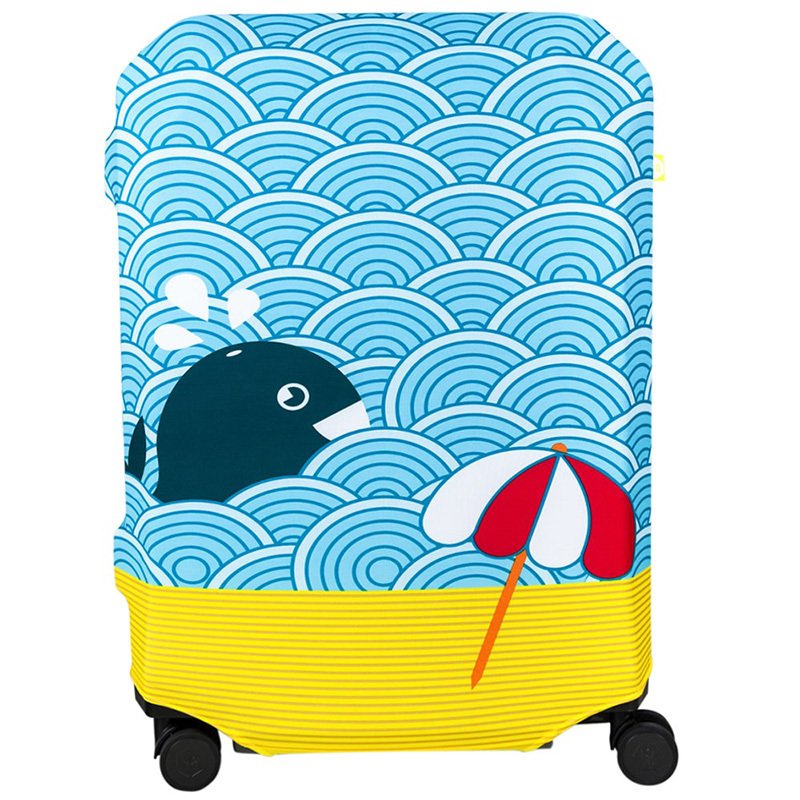 

Чехол для чемодана BG Berlin HUG COVER Light Whale 57-62см M (Bg002-02-115-M)