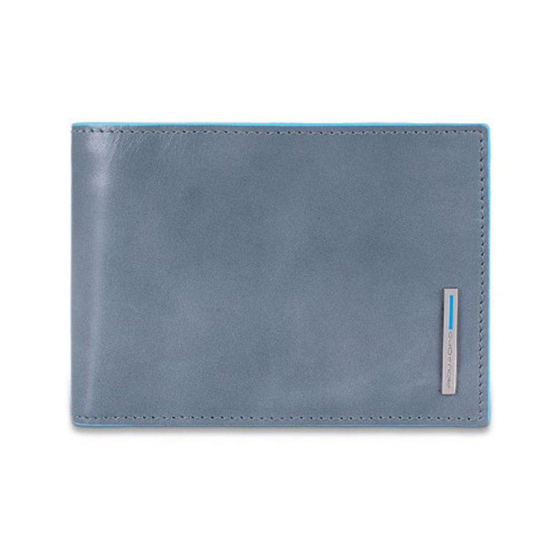 

Портмоне Piquadro BL SQUARE Slategray гориз. с отдел. для док.