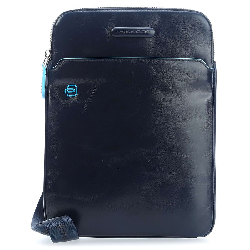 

Мужская сумка Piquadro BL SQUARE N.Blue наплечная с отдел. д/iPad Air/Pro