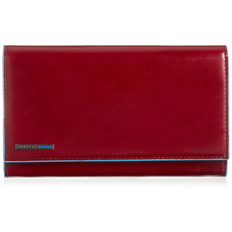

Портмоне Piquadro BL SQUARE Red женское на кнопке