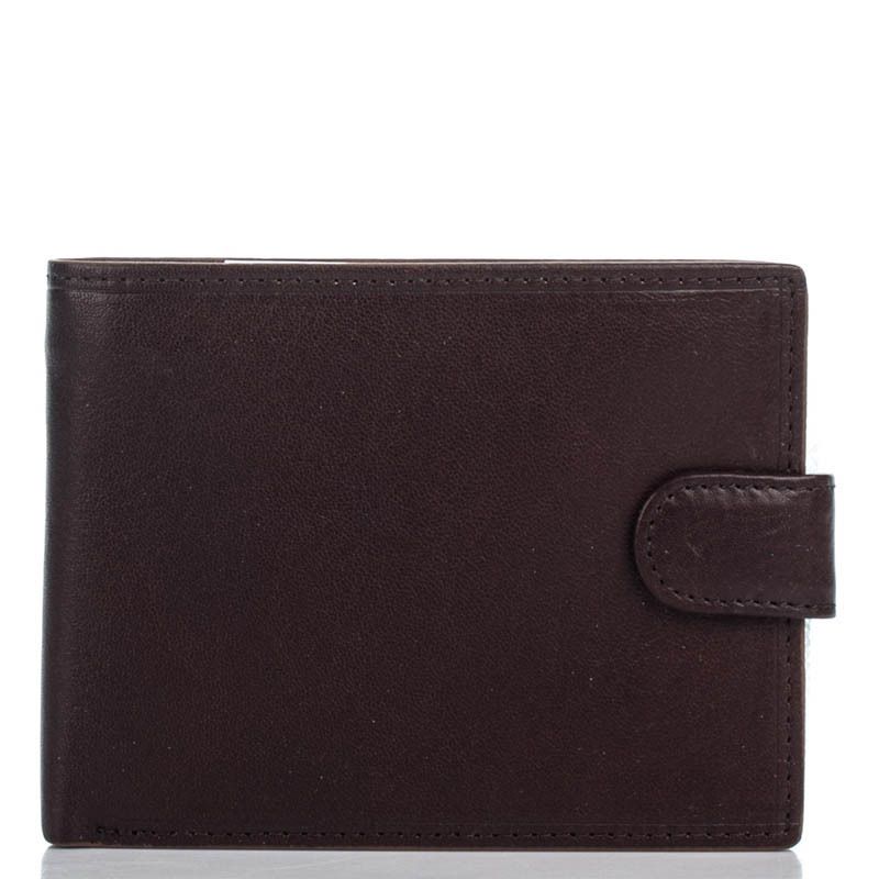 

Кошелек из натуральной кожи Italian bags Темно-коричневый