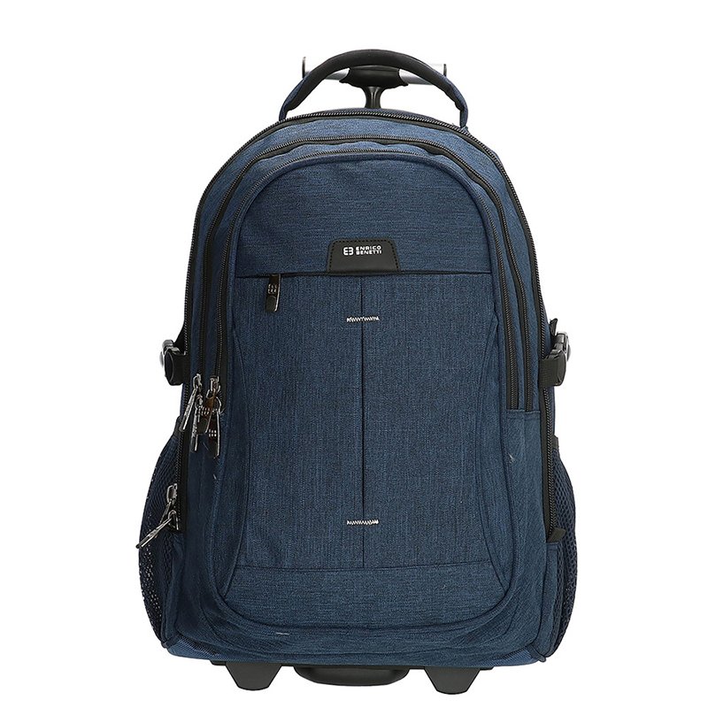 

Сумка-рюкзак на 2 колесах Enrico Benetti SYDNEY Navy с отдел. для ноутбука 17" 61л (Eb47169 002)