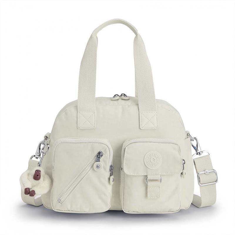 

Женская наплечная сумка Kipling DEFEA Tile White 11л