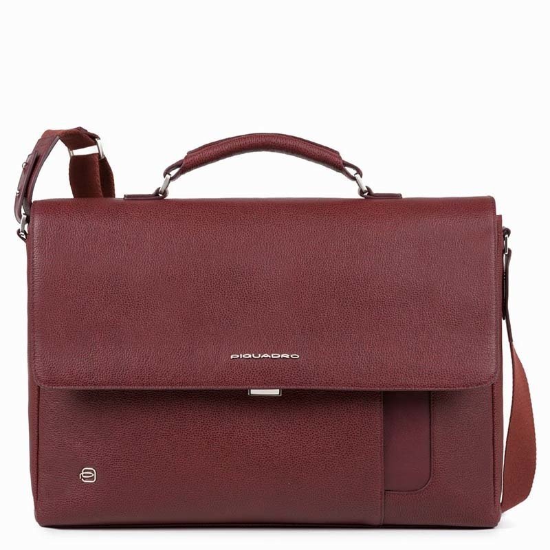 

Портфель Piquadro ERSE Bordeaux с отдел. д/ноутбука 15"/iPad Air/Pro