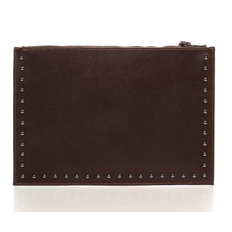 

Клатч кожаный Italian Bags Коричневый