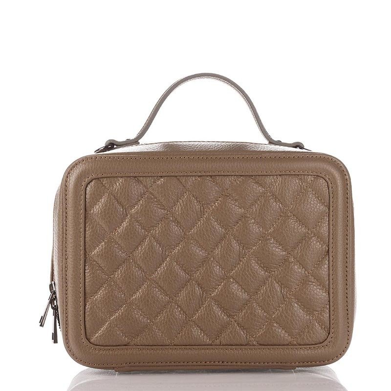 

Женская кожаная сумка Italian Bags Таупе