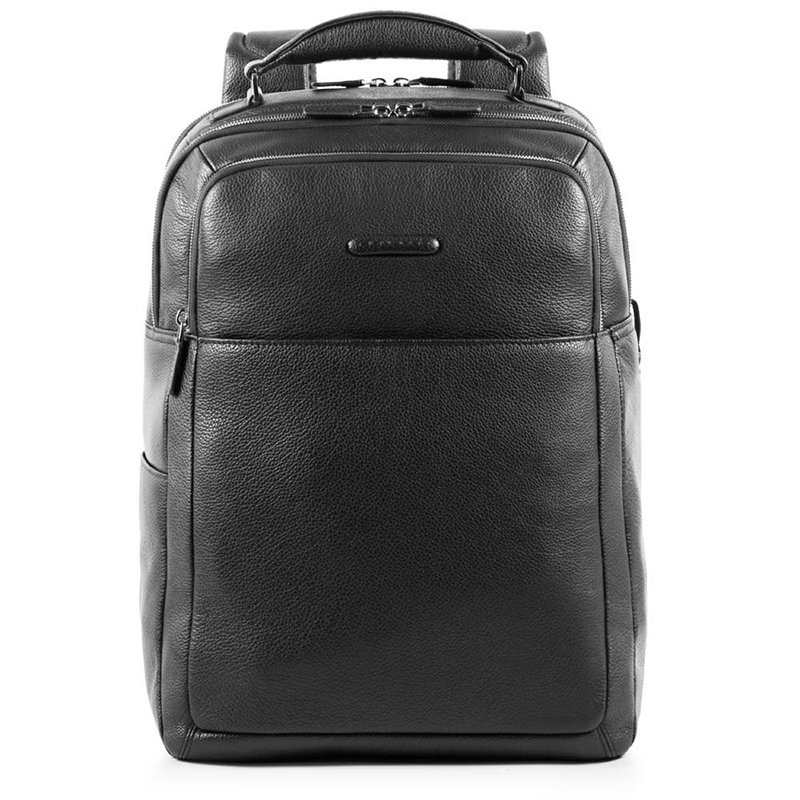 

Городской кожаный рюкзак Piquadro MODUS Black д/ноутбука 15.6"/iPad 22л