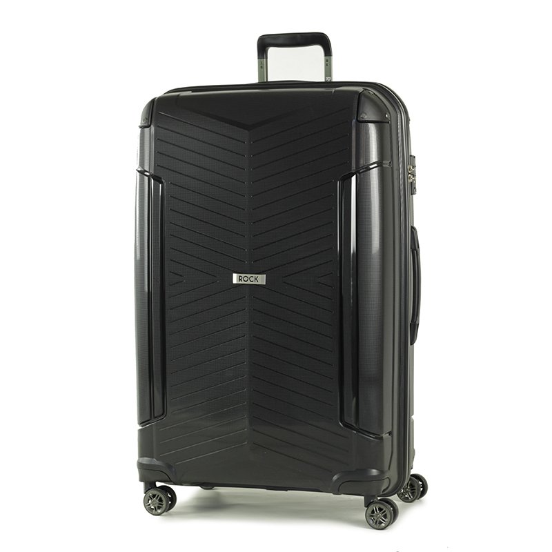 

Чемодан Rock Lexington L 110л Black (926432)