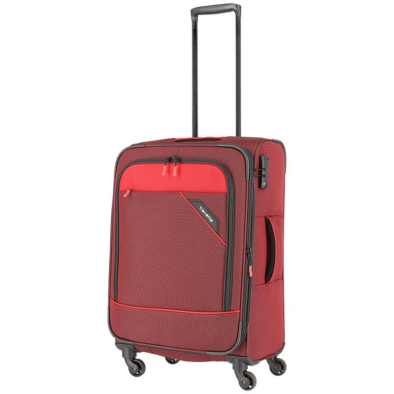 

Чемодан на 4 колесах Travelite DERBY Red Twotone M exp. 69л (TL087548-10)