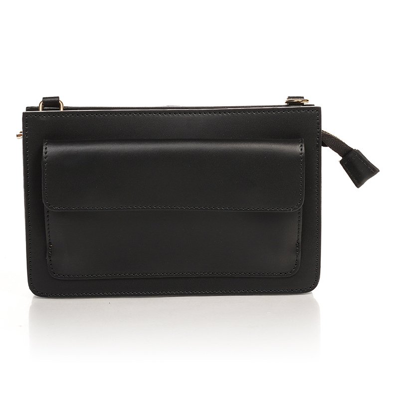 

Клатч кожаный Italian Bags Черный