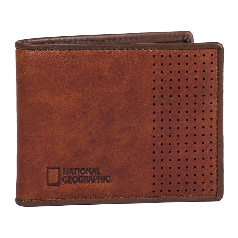 

Портмоне кожаное NATIONAL GEOGRAPHIC Comet Коричневый (N148502;33)