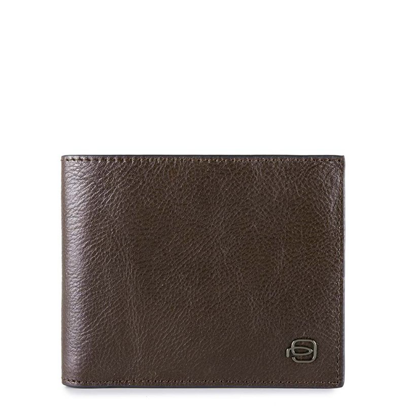 

Портмоне Piquadro BK SQUARE D.Brown с отдел. для монет и 11 кред.карт с RFID защитой