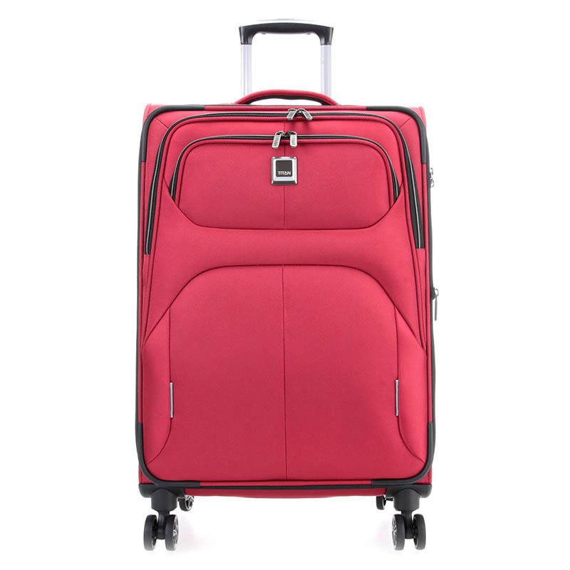

Чемодан на 4 колесах Titan NONSTOP Red L расш. 108 л (Ti382404-10)