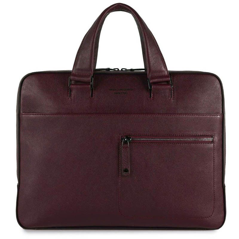 

Портфель Piquadro DAVID Bordeaux с отдел. д/ноутбука 14"/iPad Air/Pro+сменные ручки