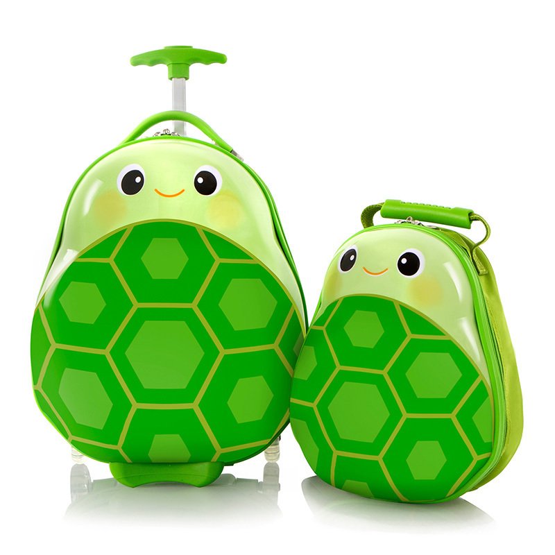 

Детский чемодан на 2 колесах + Рюкзак Heys TRAVEL TOTS Turtle 13.8л+3.4л (He13030-3197-00)