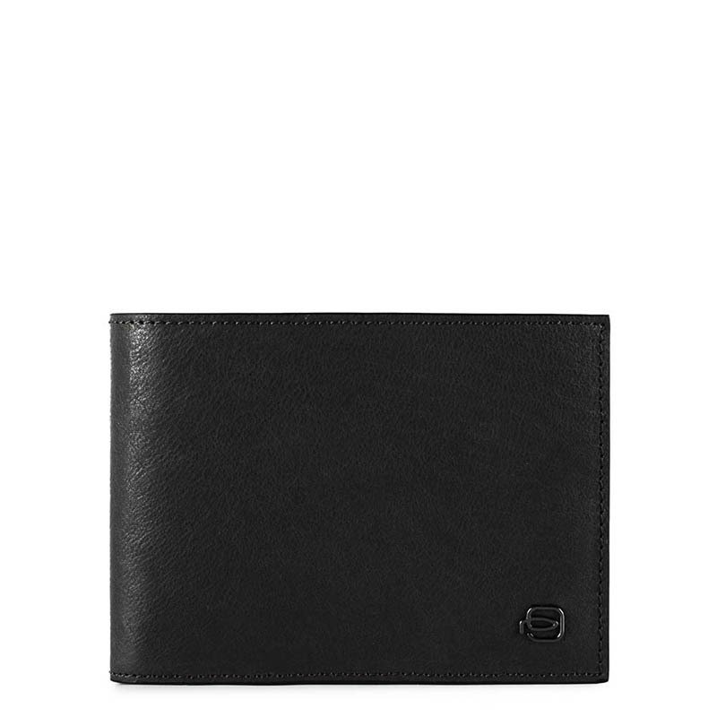 

Портмоне Piquadro BK SQUARE Black с отдел. для 12 кред.карт с RFID защитой