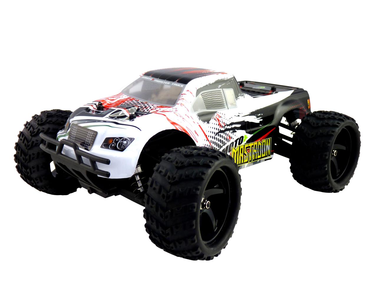 

Радиоуправляемая модель Монстр 1:18 Himoto Mastadon E18MT Brushed Белая (2711893517954)