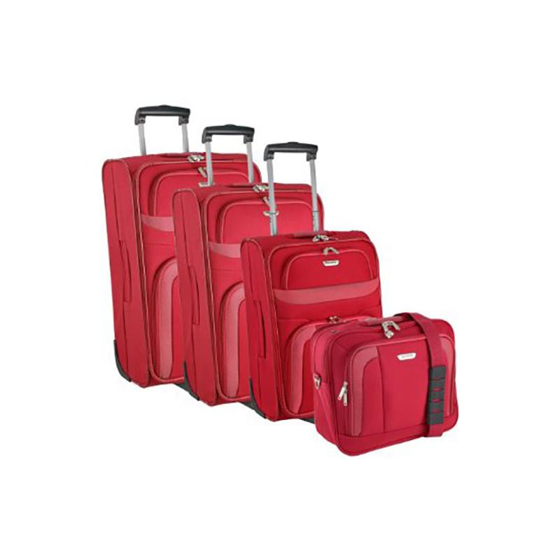 

Набор чемоданов Travelite ORLANDO L/M/S/ Сумка Red (TL098480-10)