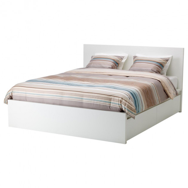 

Каркас кровати с 4 ящиками IKEA MALM 180x200 см Белый 390.024.42