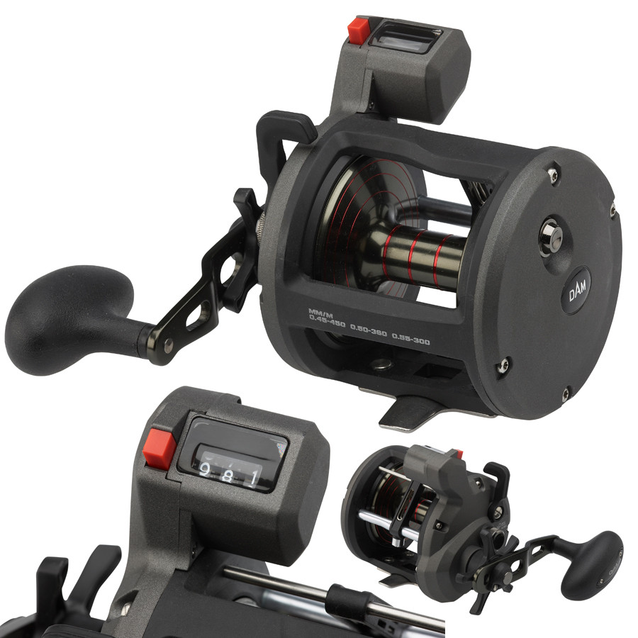 

Катушка рыболовная со счётчиком DAM мультипликатор QUICK 4 SD 30LHLWLC 3+1BB