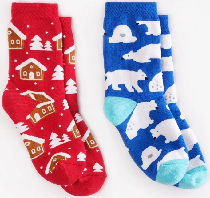 

Носки детские 7-10 лет Dodo Socks набор Eskimo 2 пары 8-10 р