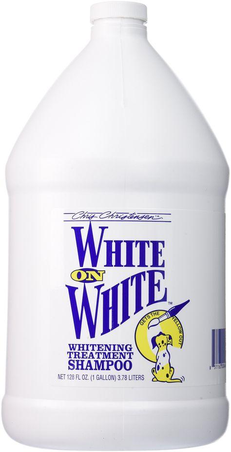 

Шампунь Chris Christensen CCS White on White для собак отбеливающий, 3,8 л