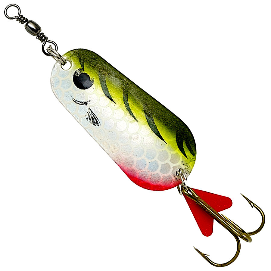 

Блесна-колебалка DAM Effzett Standart 45 гр 8 см Olive/Chartreuse tiger UV