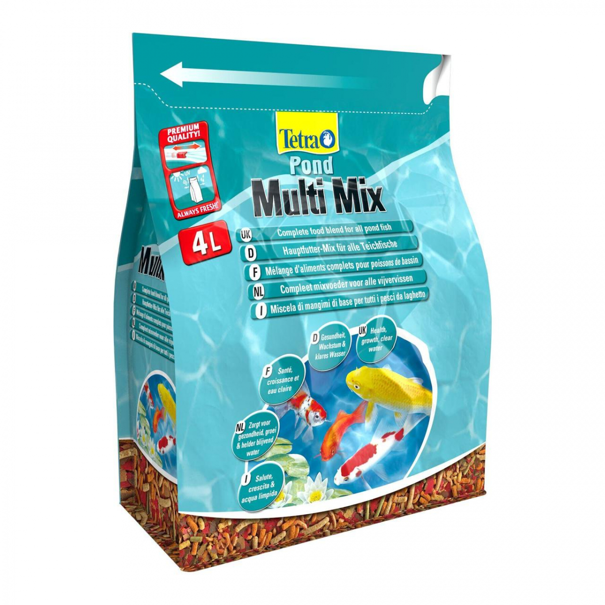 

Tetra Pond Multi Mix корм микс для прудовых рыб, 4 л (703792 /136229)